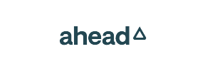 A logo featuring the word "ahead" with elements inspired by the Saltleaf Golf Preserve, a championship golf course in Bonita Springs.