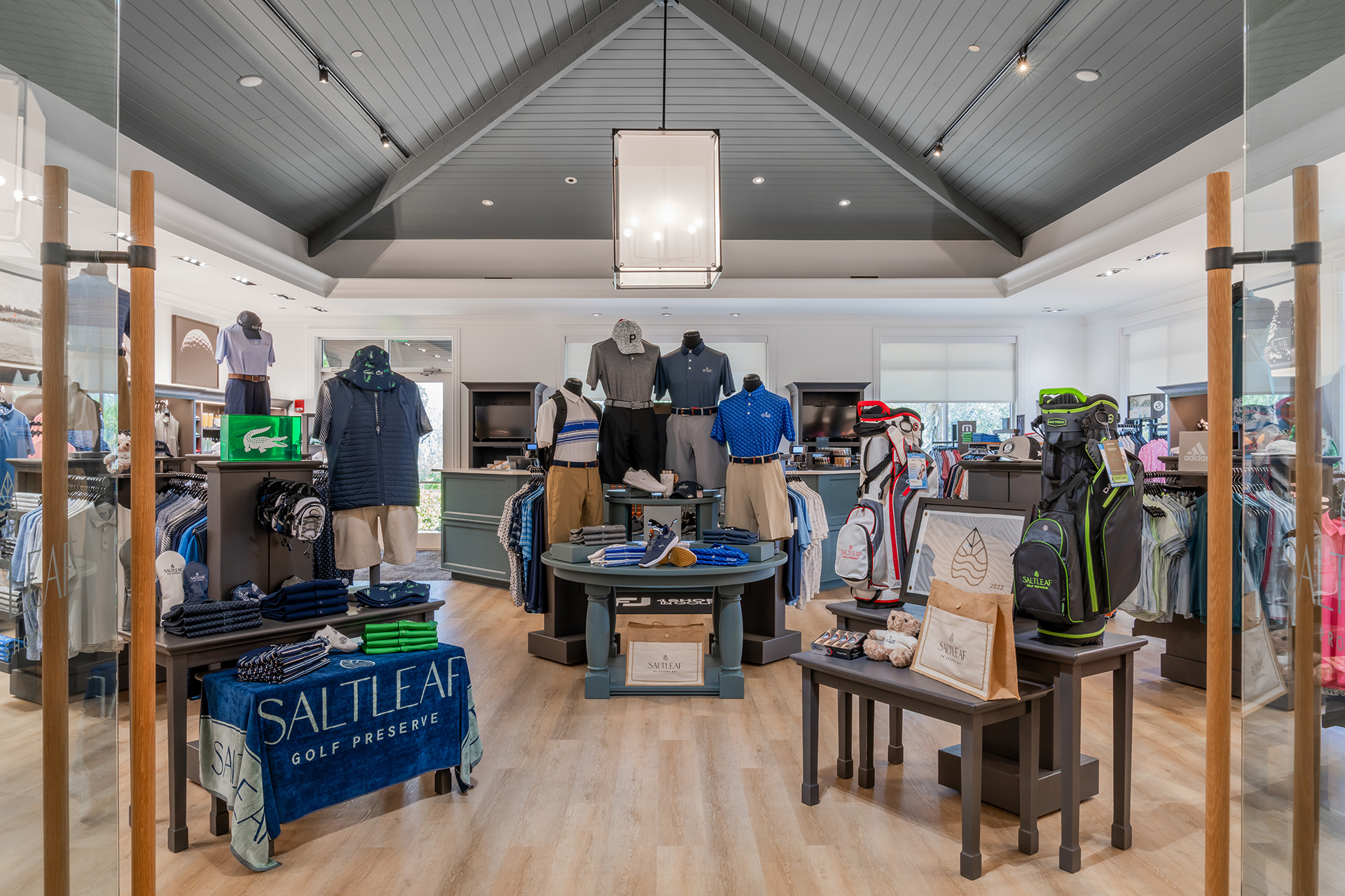 Bonita Springs' Saltleaf Golf Preserve offers a wide selection of merchandise for golf enthusiasts.